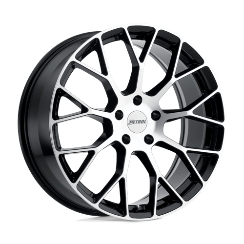 20x8.5 | 5x4.25 | 40 | 72.10 | Petrol | GLOSS BLACK W MACHINED CUT FACE 2085P2B405108F72