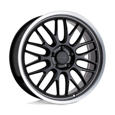17x8 | 5x115 | 40 | 76.10 | Petrol | GLOSS BLACK W MACHINED CUT LIP 1780P4C405115B76