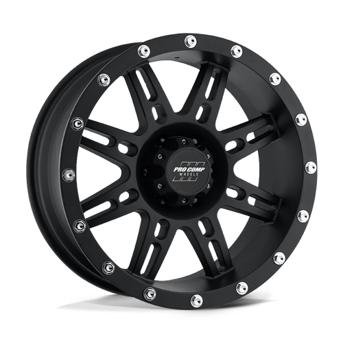 17x9 | 8x170 | -6 | 125.10 | Pro Comp Alloys | FLAT BLACK PXA7031-7970