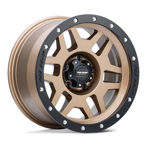 17x9 | 6x5.5 | -6 | 108.00 | Pro Comp Alloys | MATTE BRONZE W BLACK LIP PXA9641-7983