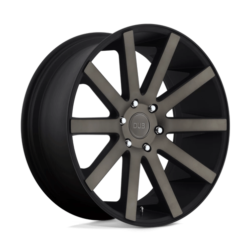 22x9.5 | 6x5.5 | 20 | 106.10 | DUB 1PC | MATTE BLACK DOUBLE DARK TINT S121229584+20