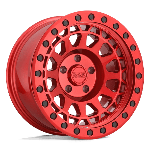 17x9 | 5x5.0 | -18 | 71.50 | Black Rhino | CANDY RED W BLACK BOLTS 1790PRM-85127R71