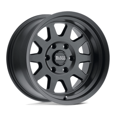 17x9 | 6x5.5 | 12 | 112.10 | Black Rhino Hard Alloys | MATTE BLACK 1790SDM126140M12A