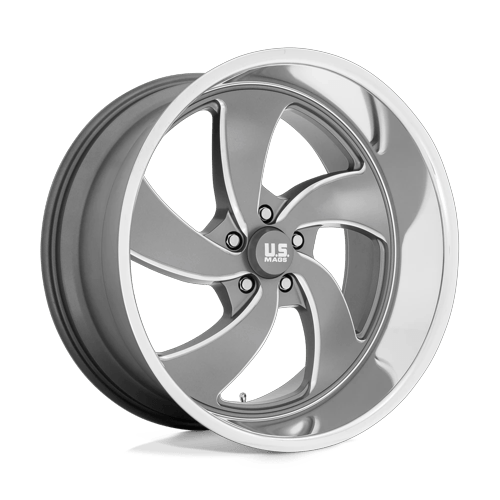 22x8.5 | 5x5.0 | 1 | 78.10 | US Mag 1PC | ANTHRACITE MILLED W DIAMOND CUT LIP U133228573+01L