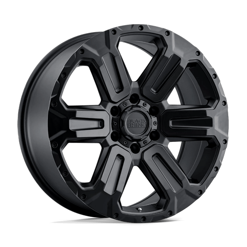 18x9 | 6x5.5 | 12 | 112.10 | Black Rhino Hard Alloys | MATTE BLACK 1890WKA126140M12