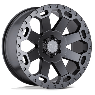 17x8 | 6x130 | 52 | 84.10 | Black Rhino Hard Alloys | MATTE GUNMETAL 1780WAR526130G84