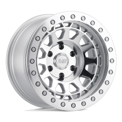 17x9 | 6x5.5 | 0 | 112.10 | Black Rhino Hard Alloys | SILVER W MIRROR FACE & MACHINED RING 1790PRM006140S12
