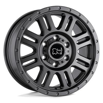 17x8 | 6x130 | 38 | 84.10 | Black Rhino Hard Alloys | MATTE GUNMETAL 1780YWN386130G84