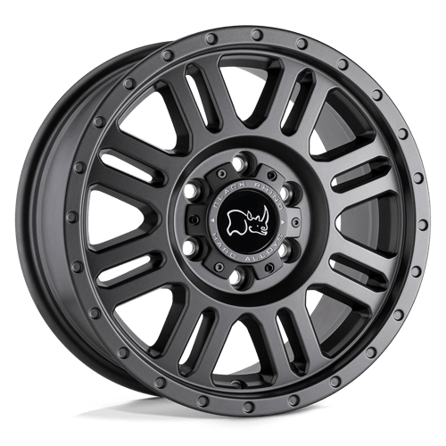 17x8 | 6x130 | 38 | 84.10 | Black Rhino Hard Alloys | MATTE GUNMETAL 1780YWN386130G84